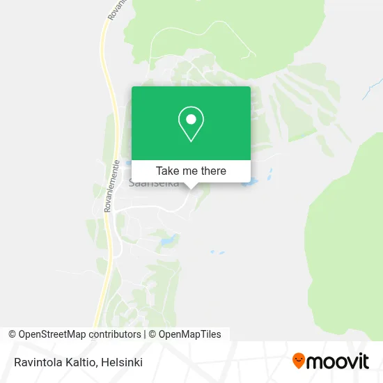 Ravintola Kaltio map