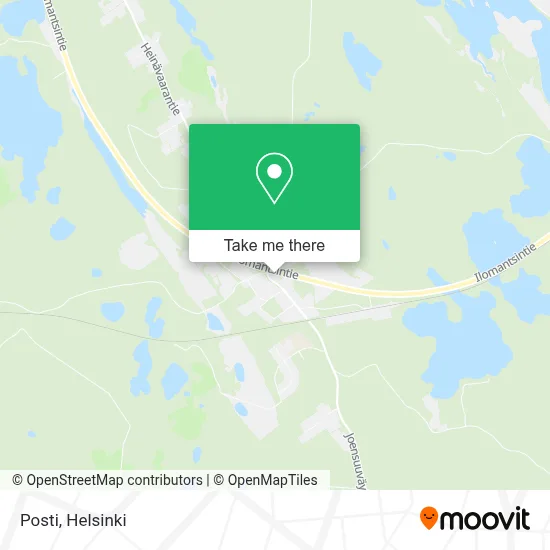 Posti map