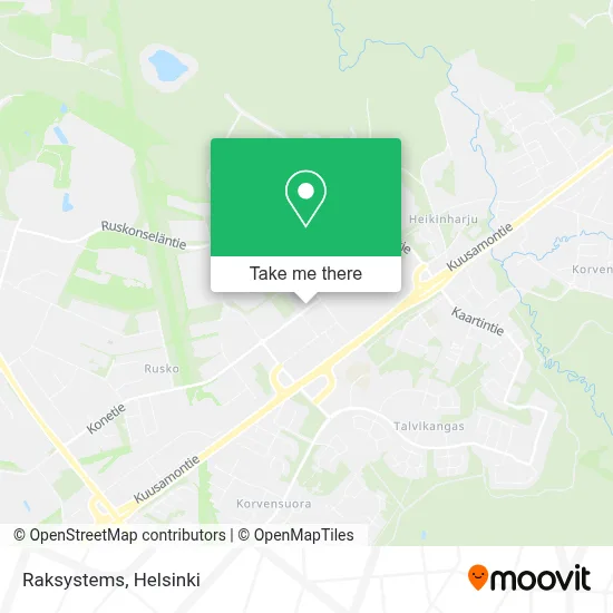 Raksystems map