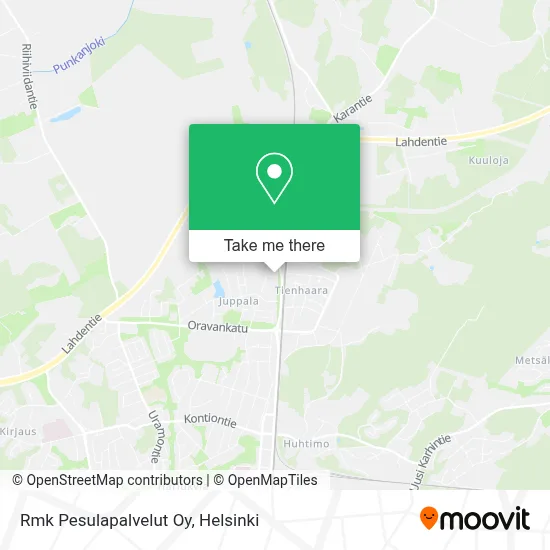 Rmk Pesulapalvelut Oy map