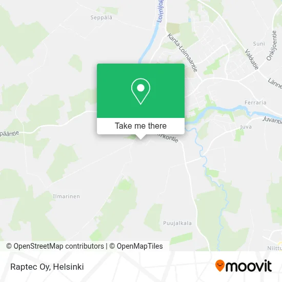 Raptec Oy map