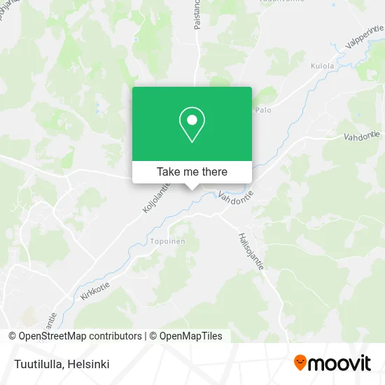 Tuutilulla map