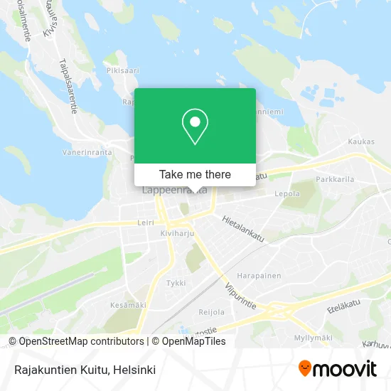 Rajakuntien Kuitu map