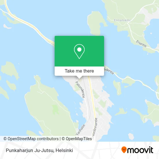Punkaharjun Ju-Jutsu map
