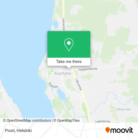 Posti map