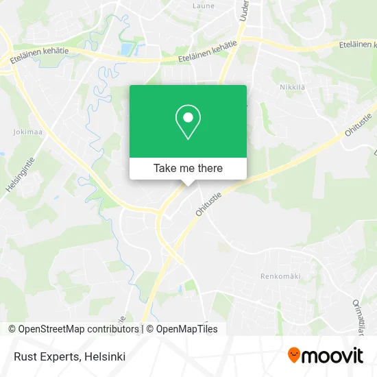 Rust Experts map