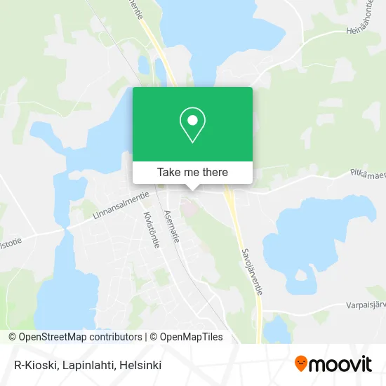 R-Kioski, Lapinlahti map