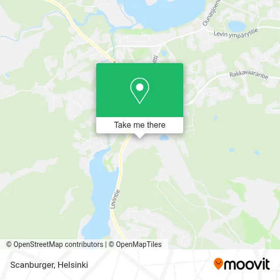 Scanburger map