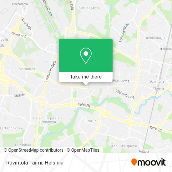 Ravintola Taimi map