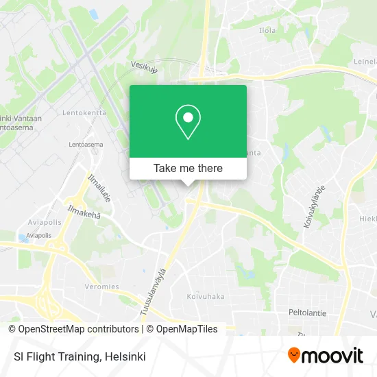 Sl Flight Training map