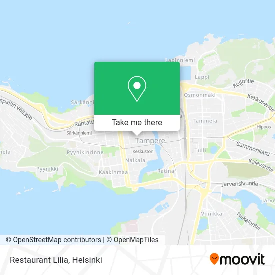 Restaurant Lilia map