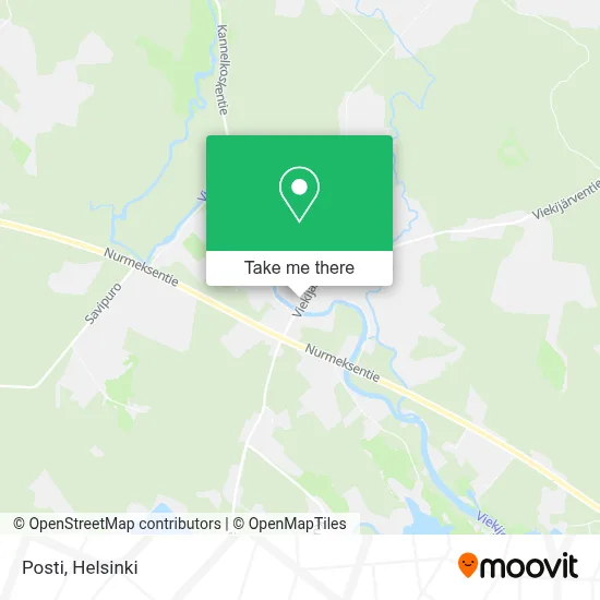 Posti map
