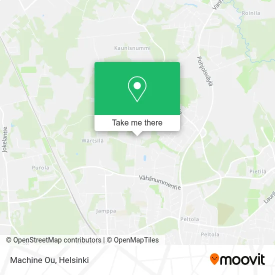 Machine Ou map