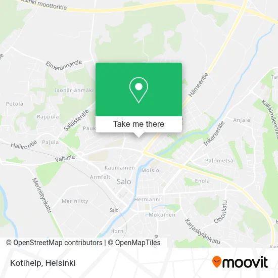 Kotihelp map