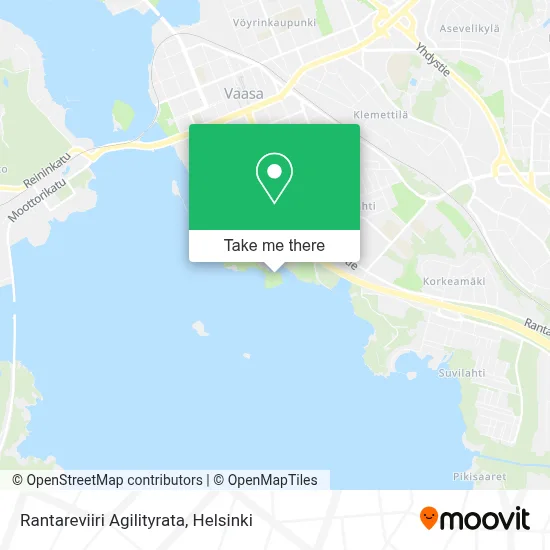 Rantareviiri Agilityrata map