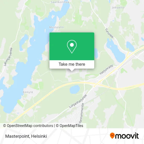 Masterpoint map