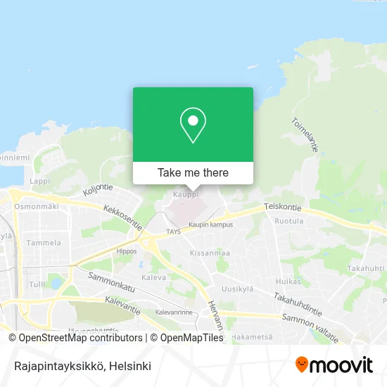 Rajapintayksikkö map