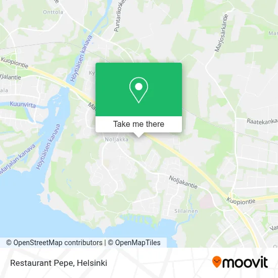 Restaurant Pepe map