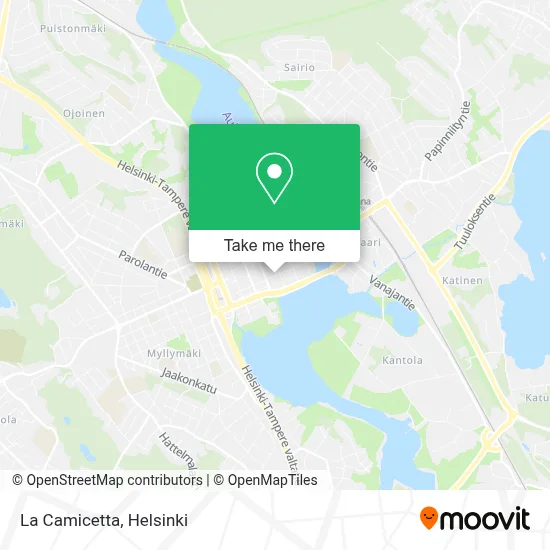 La Camicetta map