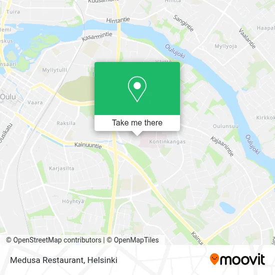 Medusa Restaurant map