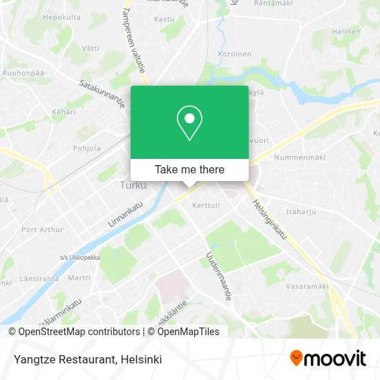 Yangtze Restaurant map