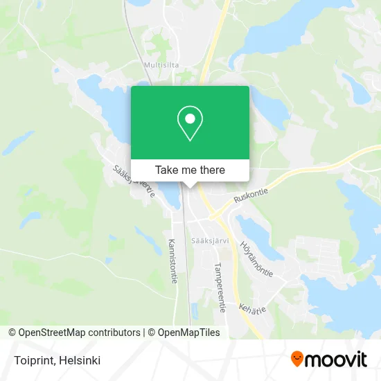 Toiprint map