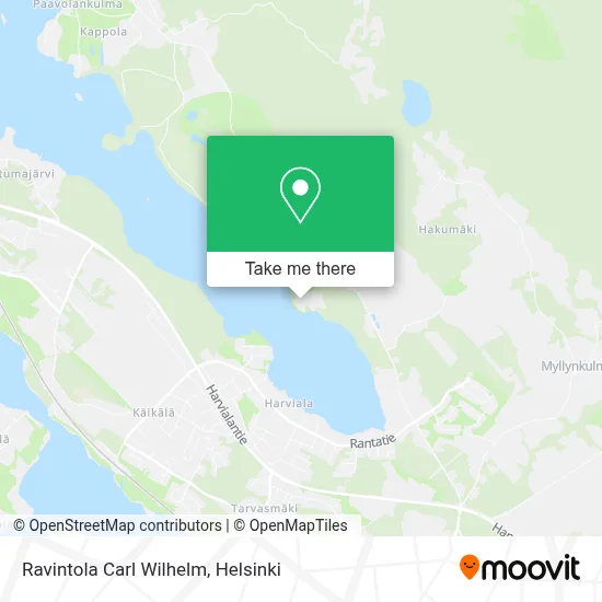 Ravintola Carl Wilhelm map