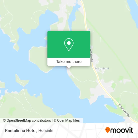 Rantalinna Hotel map
