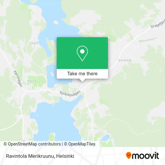 Ravintola Merikruunu map