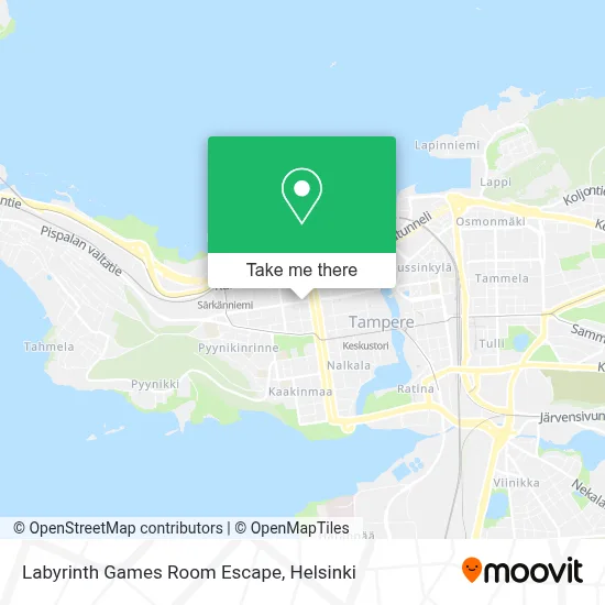 Labyrinth Games Room Escape map
