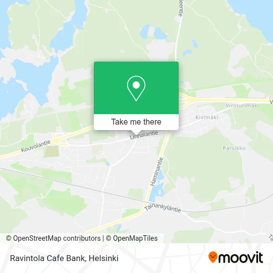Ravintola Cafe Bank map
