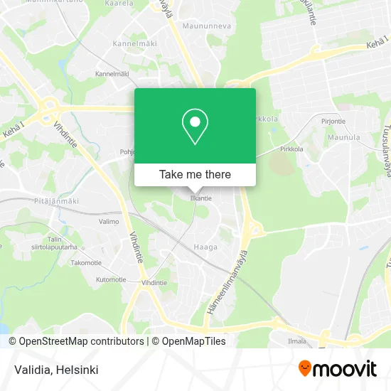 Validia map