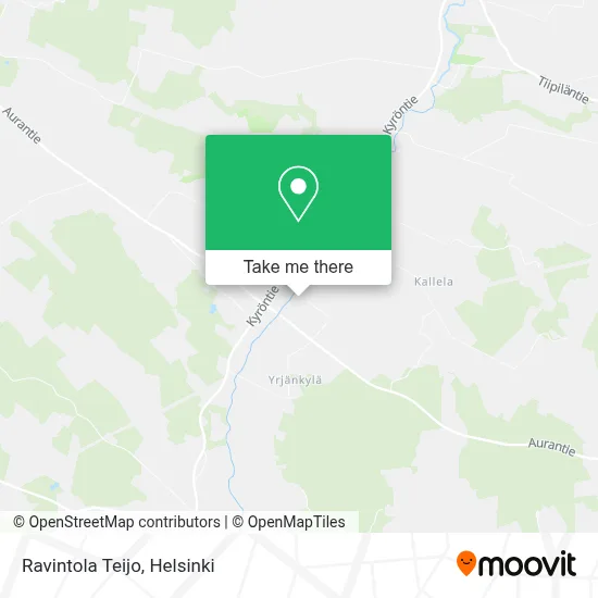 Ravintola Teijo map
