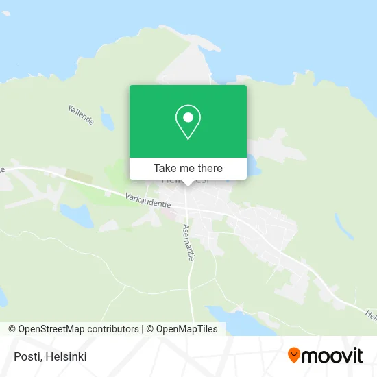 Posti map