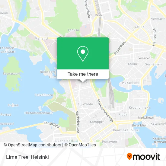 Lime Tree map