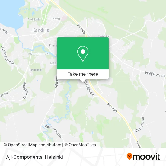 Ajl-Components map