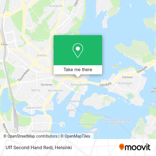 Uff Second Hand Redi map