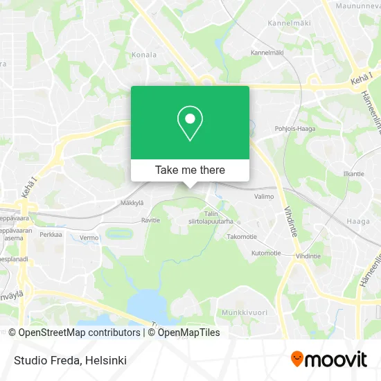 Studio Freda map