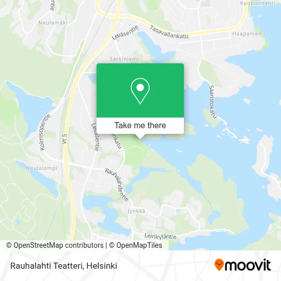 Rauhalahti Teatteri map