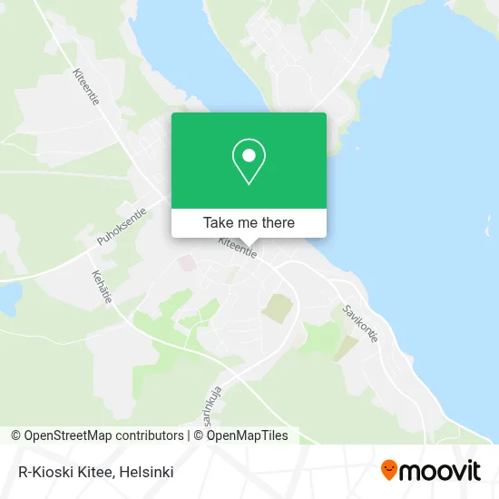 R-Kioski Kitee map
