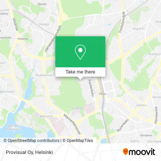 Provisual Oy map