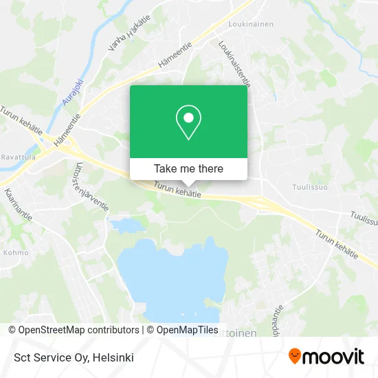 Sct Service Oy map