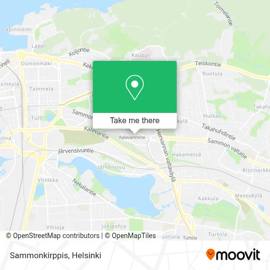 Sammonkirppis map