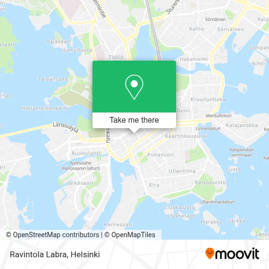 Ravintola Labra map