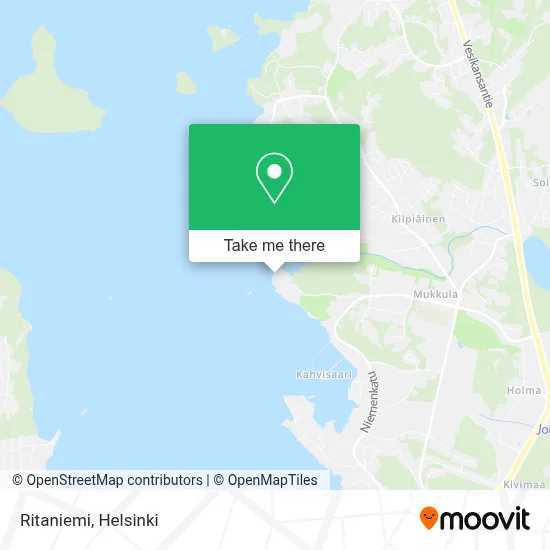 Ritaniemi map