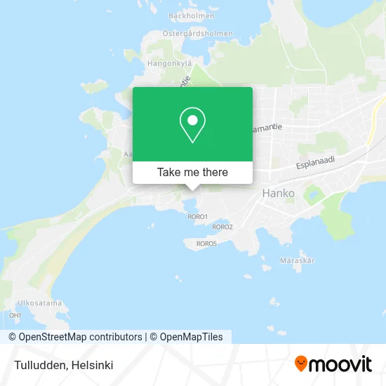 Tulludden map