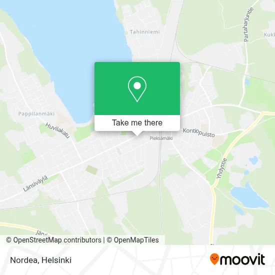 Nordea map