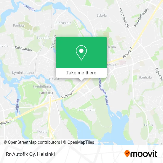 Rr-Autofix Oy map