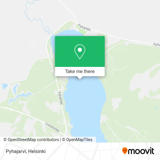 Pyhajarvi map