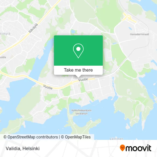 Validia map